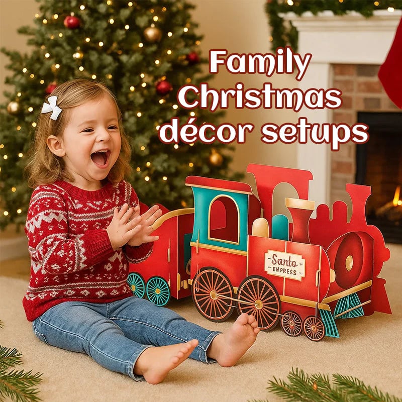 🎁50% OFF Starts Today!🎁Christmas Gift Train Decoration