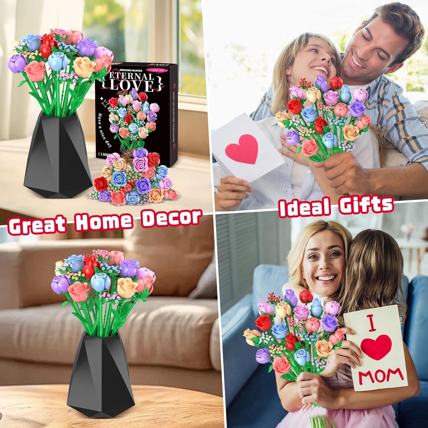 24 Days Flower Bouquet Christmas Advent Calendar 2025