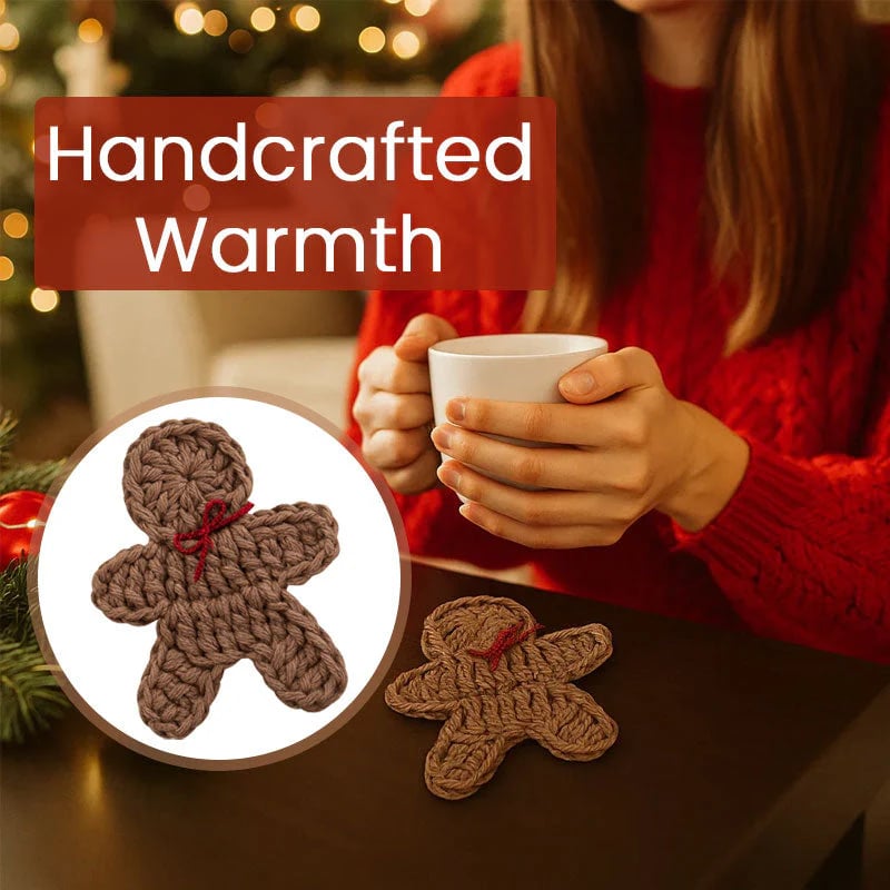 Gingerbread Man Coasters