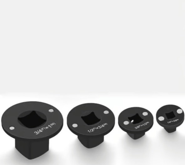 ✨2025 Low Profile Impact Socket Adapter Set – Industrial Drive Ratchet & Wrench Adapter Set for Tight Spaces, 4PC Hardware Kit: 3/4" to 1", 1/2" to 3/4", 1/2" to 3/8", 1/4" to 3/8"