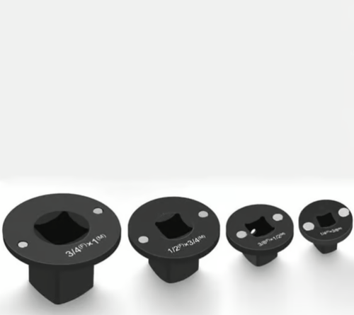 ✨2025 Low Profile Impact Socket Adapter Set – Industrial Drive Ratchet & Wrench Adapter Set for Tight Spaces, 4PC Hardware Kit: 3/4" to 1", 1/2" to 3/4", 1/2" to 3/8", 1/4" to 3/8"