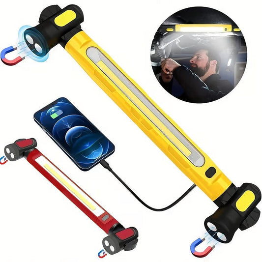 🔥LAST DAY ONLY 60% OFF - 🔦3000LM Work Light Flashlight with Magnetic Base & Hanging Hooks