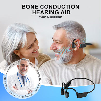 🎄💖Final 3 Hours:50%ОFF💥YUNPSO Bone Conduction Smart Hearing Aid Bluetooth Earphones