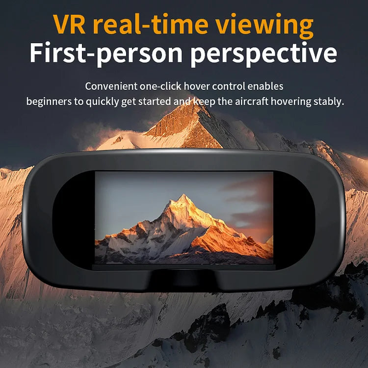 ✨💖2025 New VR Glasses Version H20 Aircraft Optical Flow Positioning High-Definition Aerial Photography Aircraft