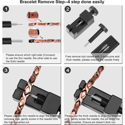 Copper magnetic bracelet——Relieve fatigue and promote blood circulation💖💖