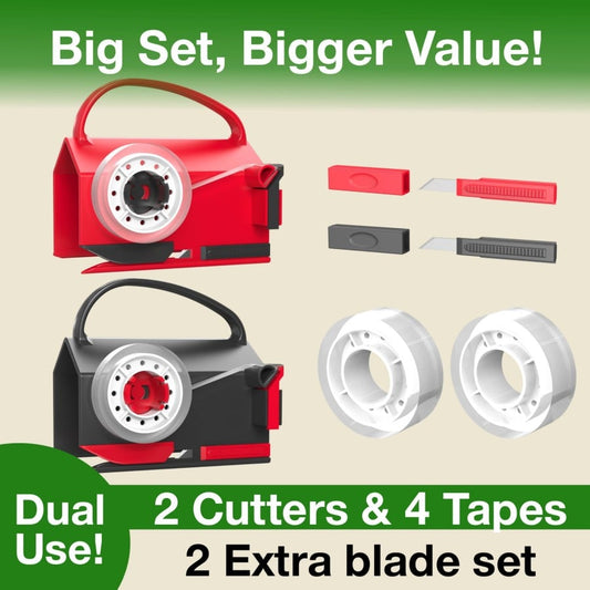 🎅Christmas Pre Sale - 49% OFF🎁Wrapping Paper Cutter & Tape Dispenser