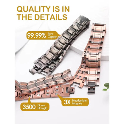Copper magnetic bracelet——Relieve fatigue and promote blood circulation💖💖