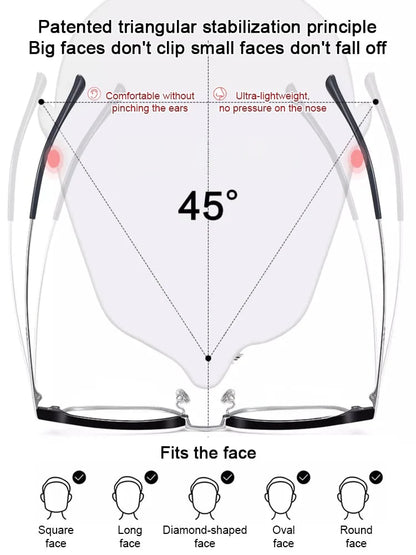 👓Best Selling 50% Off🔥Automatic zoom anti-blue light presbyopia glasses