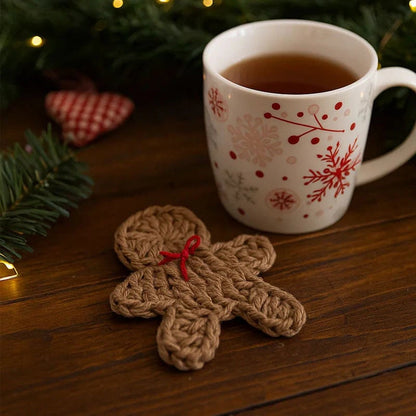 Gingerbread Man Coasters