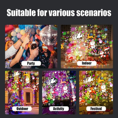 🎄LED Christmas Projection Lamp