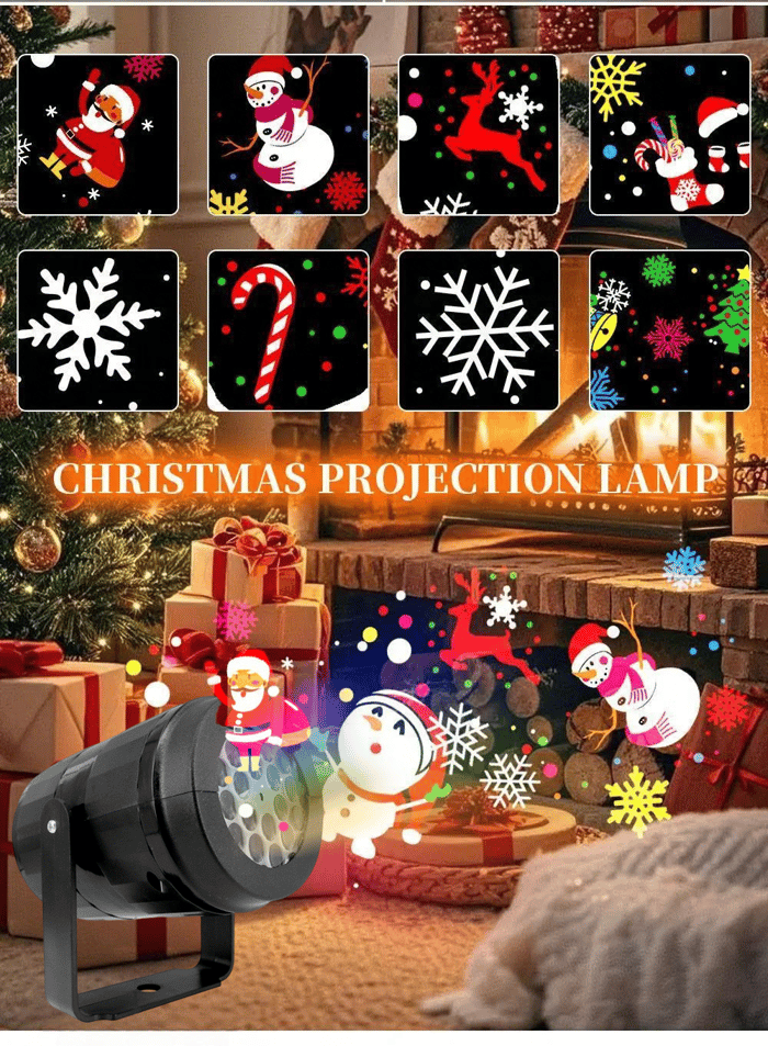 🎄LED Christmas Projection Lamp