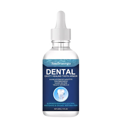 Smileasego Fluoride-Free Hydroxyapatite Tooth Armor Drops & Enamel Repair, Whitening & Fresh Breath