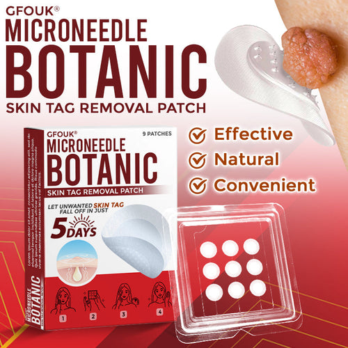 🔥🎇techcrass® MicroNeedle Botanic Skin Tag Removal Patch 🇺🇸 Made in the USA