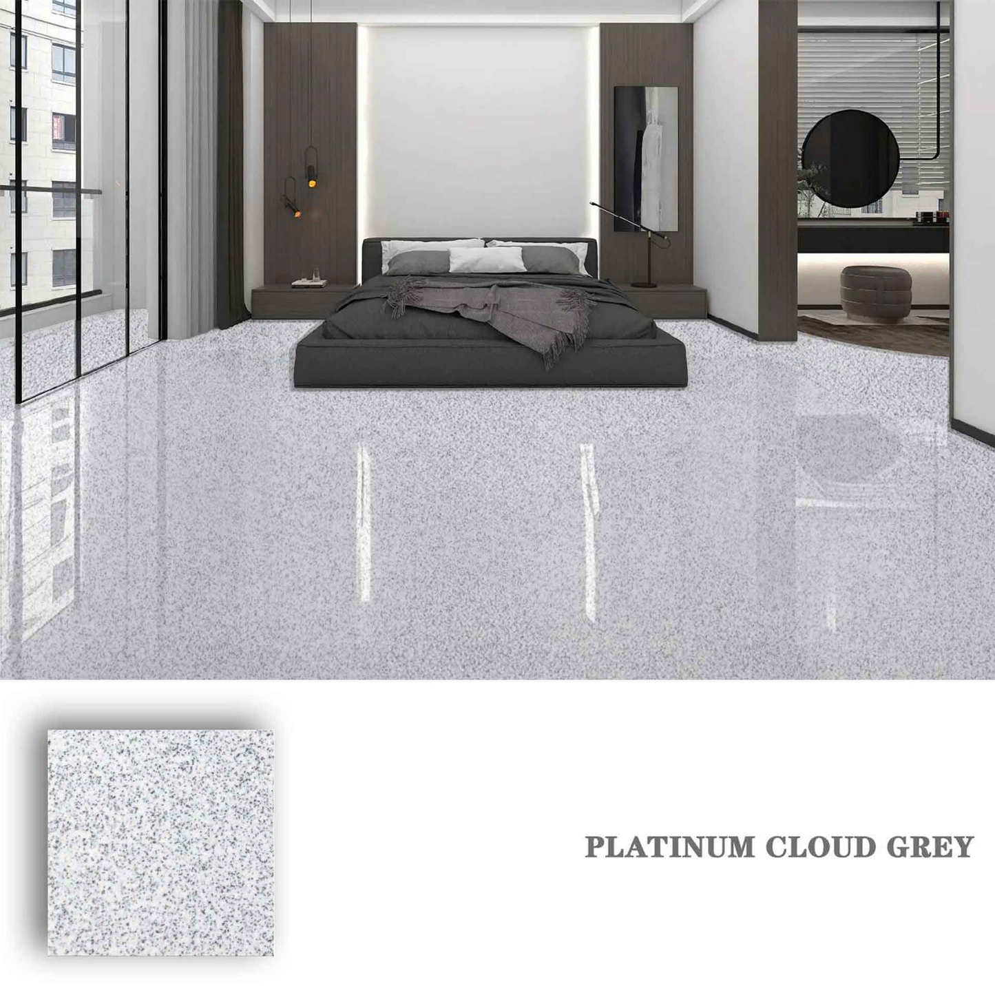 Newly High-Gloss Marble Finish Epoxy Floor Coating