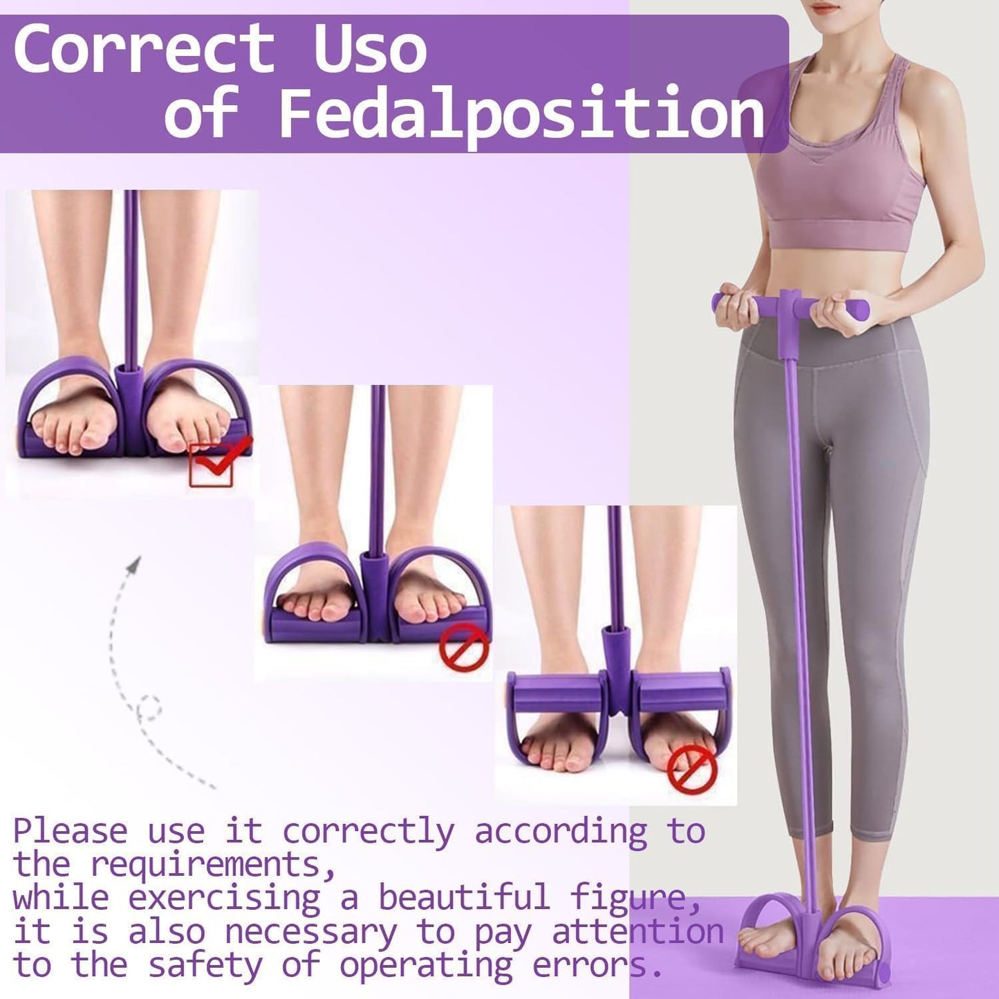 2026 latest 8-Tube Pedal Resistance Device