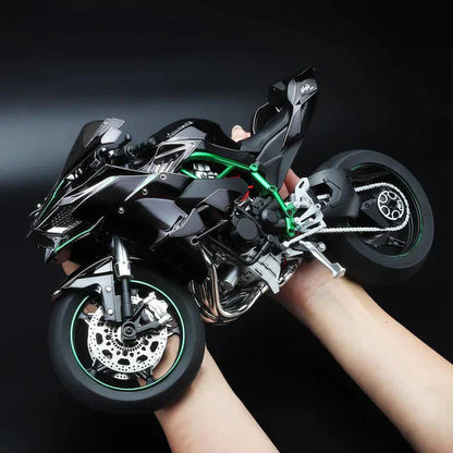1:6 Scale Premium Ninja H2R RC Superbike Scale with Realistic Sound & Smoke Effects