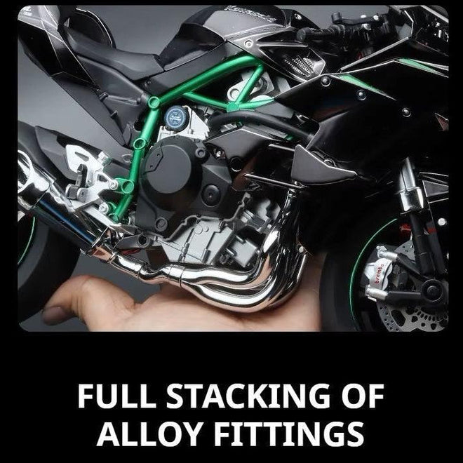 1:6 Scale Premium Ninja H2R RC Superbike Scale with Realistic Sound & Smoke Effects