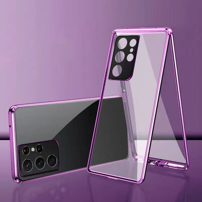 Magnetic Full-Coverage Protective Phone Case for For Samsung Galaxy S20-25 Series
