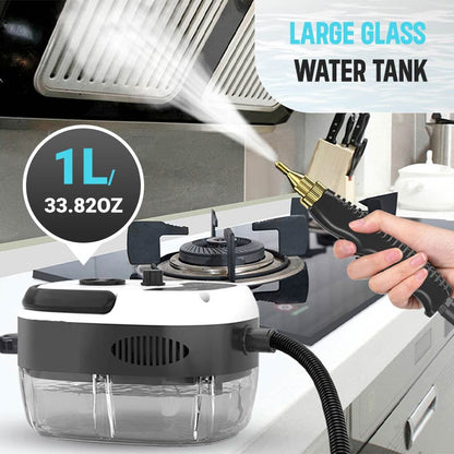 📢📢50 % OFF !!⏰⏰2500W Handheld High-Temperature Pressurized Steam Cleaner