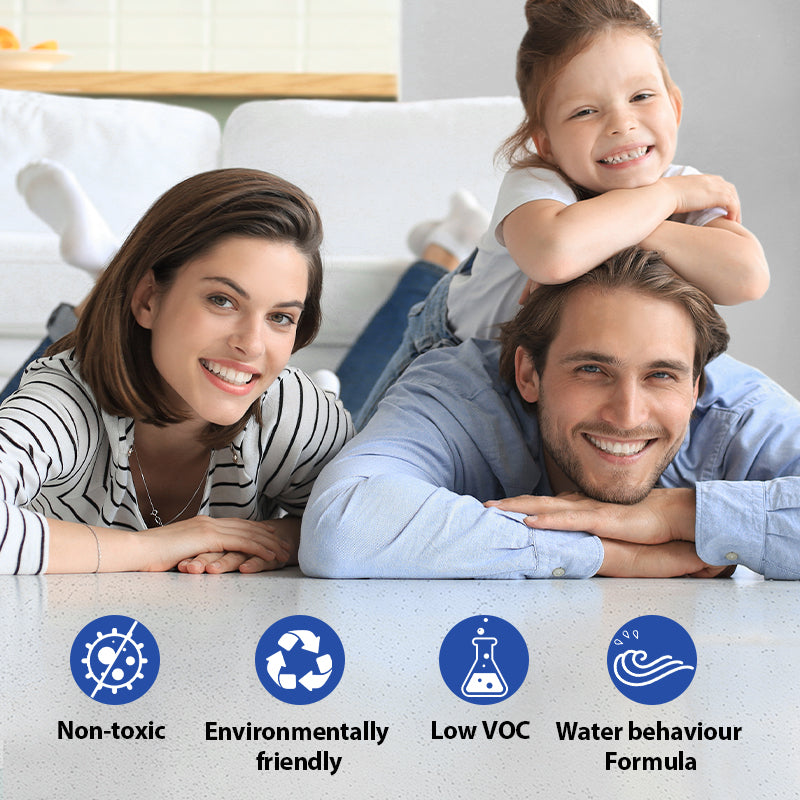 Newly High-Gloss Marble Finish Epoxy Floor Coating