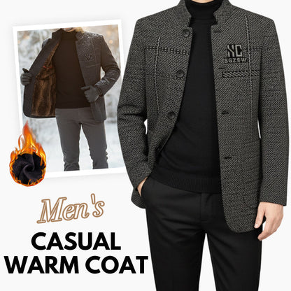 🖤Black Friday Sale:80% OFF🖤Men's Casual Warm Coat