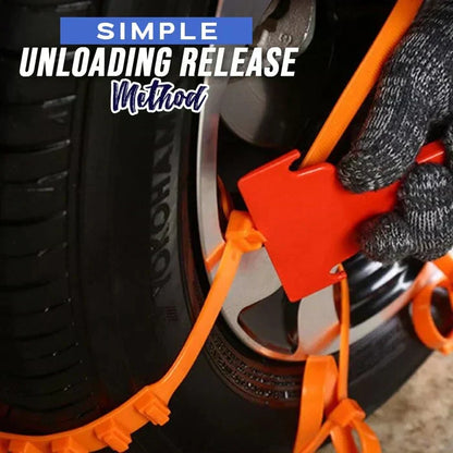 🔥Winter Hot Sale🔥Universal Reusable Anti-skid Nylon Tire Chains