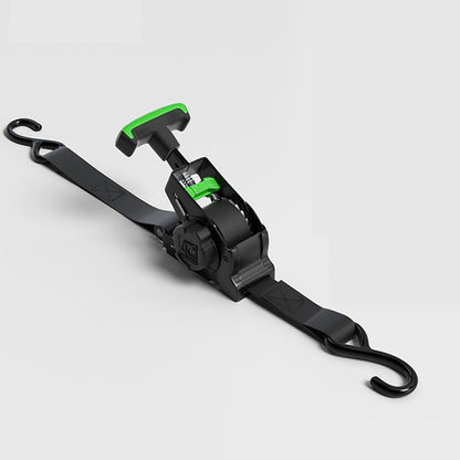 🚚Heavy-Duty Retractable Ratchet Tie-Down Strap